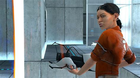 Chell From Portal Was Supposed To Appearplay A Big Role In A Half Life