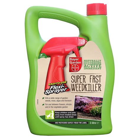 If the grass is taller, it helps to shade out weed seeds and prevent them from germinating. Bayer Garden Superfast Weed Killer 3L 3.26kg | Departments | DIY at B&Q