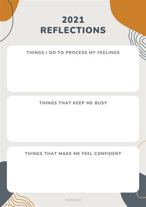 15 Templates And Ideas For The End Of Year Reflection Shuteye