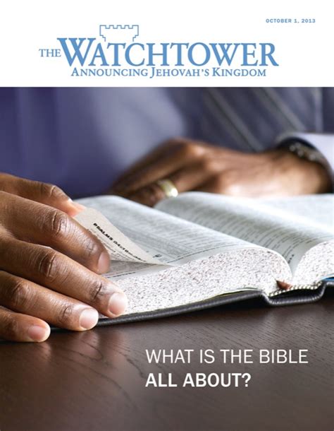 What Is The Bible All About — Watchtower Online Library
