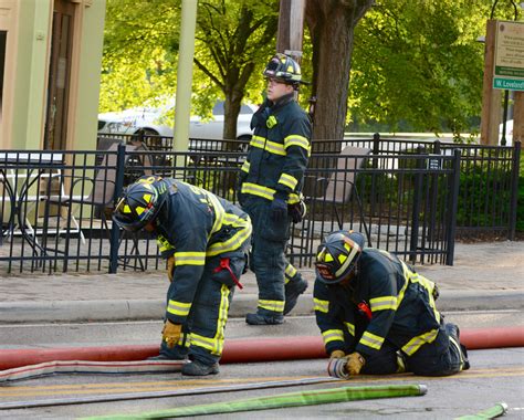 5 years ago an early morning fire destroyed 2/3 block in Historic