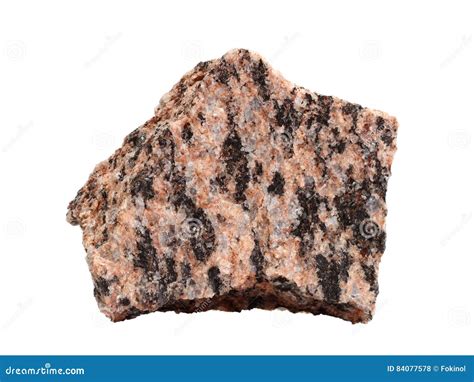 Close Up Of Granite An Intrusive Igneous Rock Stock Photo Image Of