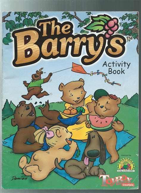 The Barrys Activity Book By Fulton Damian Illustby Near Fine Soft