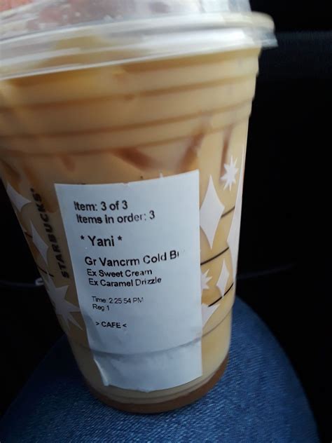 Vanilla Sweet Cream Cold Brew Starbucks Drinks Starbucks Drinks