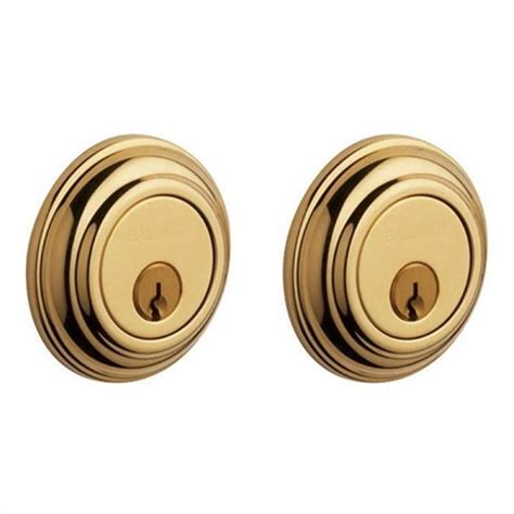 Baldwin Hardware 8232003 Traditional Double Cylinder Deadbolt In