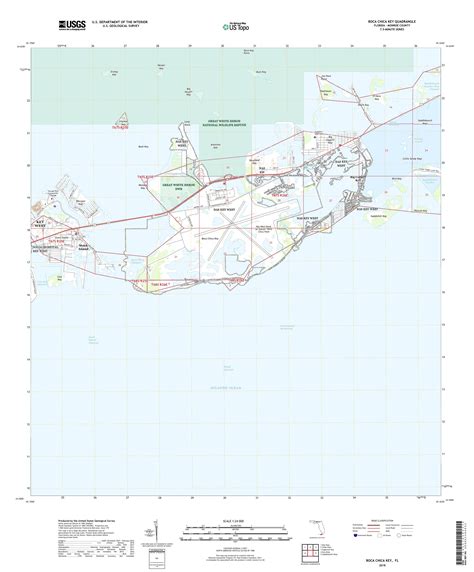 Mytopo Boca Chica Key Florida Usgs Quad Topo Map