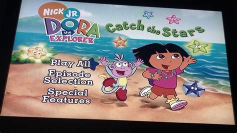 Dora The Explorer Catch The Stars 2005 Dvd Menu Walkthrough Youtube