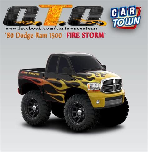 Dodge 08 Dodge Ram 1500 Fire Storm