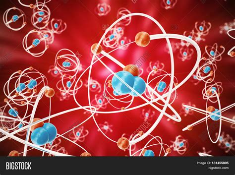 Abstract Atom Image And Photo Free Trial Bigstock