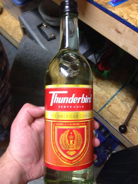 Bum Wine Of The Week Thunderbird 7414