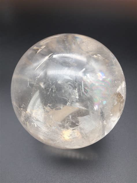 Clear Quartz Crystal Sphere The Spirit Shop