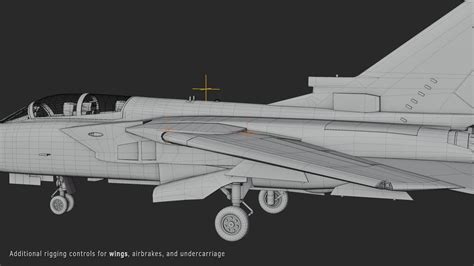Panavia Tornado Ids Gr1 3d Model Animated Rigged Cgtrader