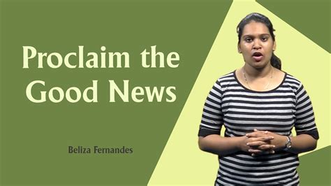 Proclaim The Good News Daily Word 25 January 2020 Youtube