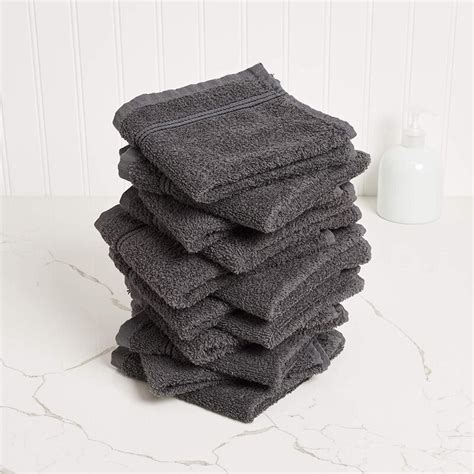 Canora Grey Living Fashions Washcloths Set Of 12 Size 12 X 12