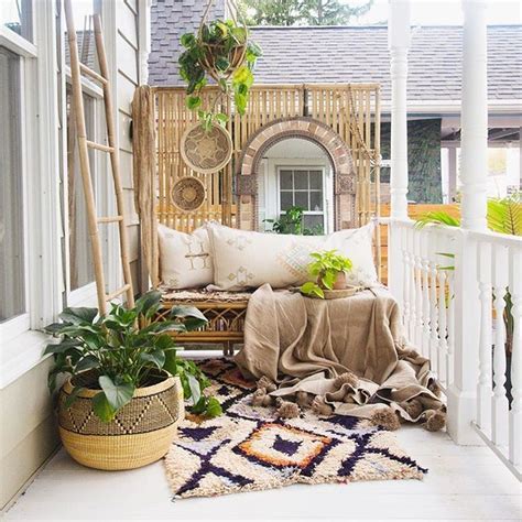 34 Beautiful Front Porch Decor Ideas With Bohemian Style Magzhouse