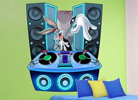 Dj Bugs Bunny Wall Decal Bugs Bunny Wall Graphics Dj Art