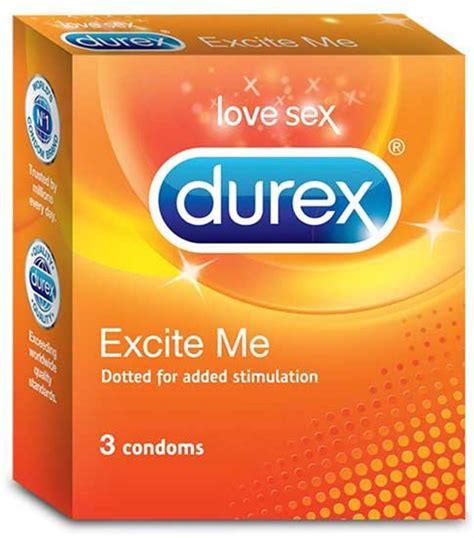 Also, before beginning the sexual act, setting the. Durex Excite Me Condom Price in India - Buy Durex Excite ...