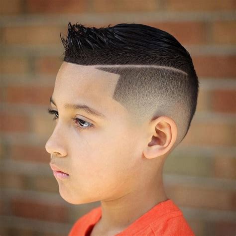 Boys Haircuts 2022 With Fade Lines Or Long On Top