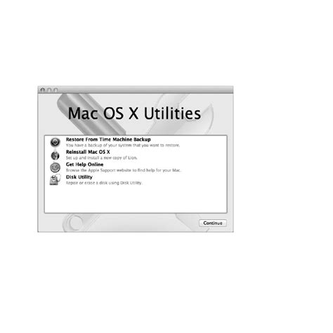 Repairing Restoring Or Reinstalling Mac Os X Software Macbook Air