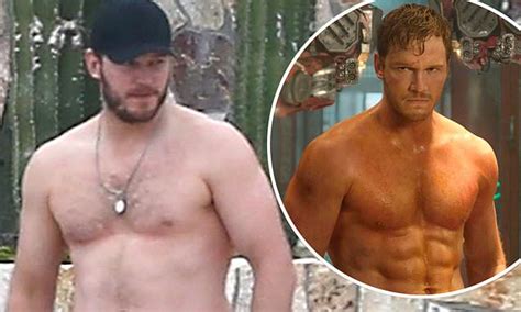 Chris Pratt Drives Fans Wild With His Relaxed Shirtless Physique