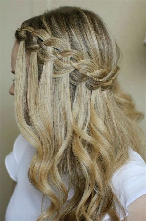 Top 50 French Braid Hairstyles You Will Love Waterfall