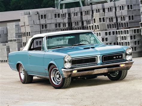 1965 Classic Convertible Gto Lemans Muscle Pontiac Tempest Hd