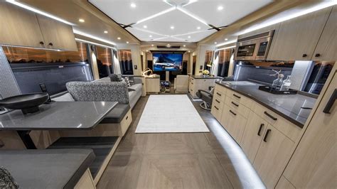 Featherlite Coaches Luxury Prevost Conversions And Motorhomes