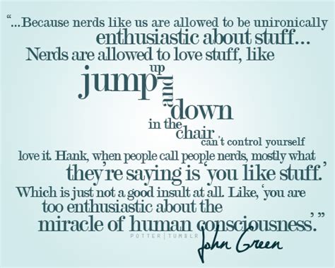 John Green Nerd Quote Tumblr Image Quotes At