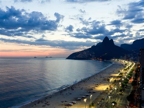 Ipanema Beach Rio De Janeiro Brazil Map Facts