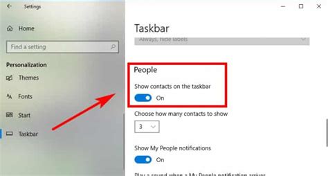 Addremove People Icon From Taskbar In Windows 10 Consumingtech