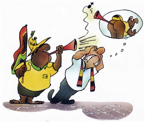 Vuvuzela By HSB Cartoon Sports Cartoon TOONPOOL