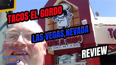 Tacos El Gordo Las Vegasnevada Review Youtube