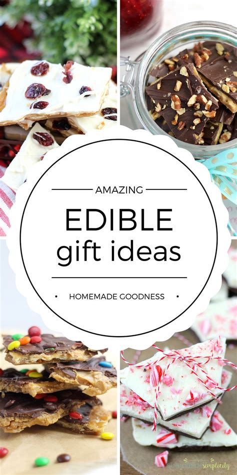 But it takes time to handcraft gifts, which is why we're giving you ideas. Homemade Edible Gift Ideas | DIY Food Gift Ideas