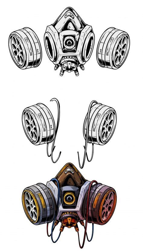 Top 10 Gas Mask Drawing Ideas And Inspiration