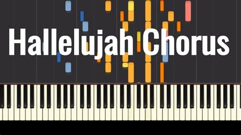 Hallelujah Chorus Handels Messiah Orchestra With Cool Colored Bars