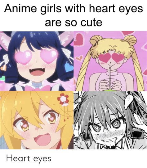 Anime Girls With Heart Eyes Are So Cute Heart Eyes Anime
