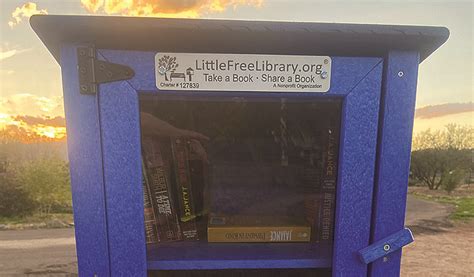 2 Little Free Libraries Unveiled In Camp Verde The Verde Independent