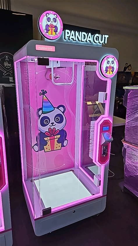 Panda Cut Jumbo Prize Redemption Arcade Game Brand New 1
