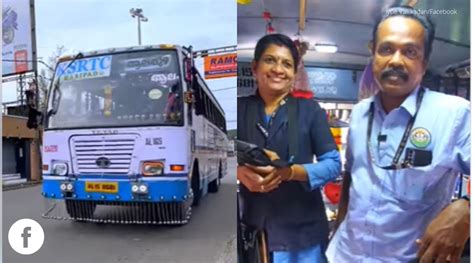 Driver Conductor Couple Installs Cctv Music System On Kerala Transport Bus Wins Hearts