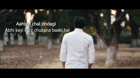 Aahista Chal Zindagi Poem Hindi Kavita Gulzar Youtube