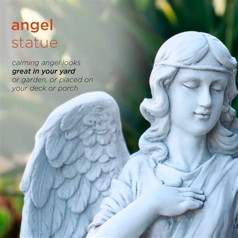 Alpine Angel Statue Sculptures Patio Garden And Garage Shop The
