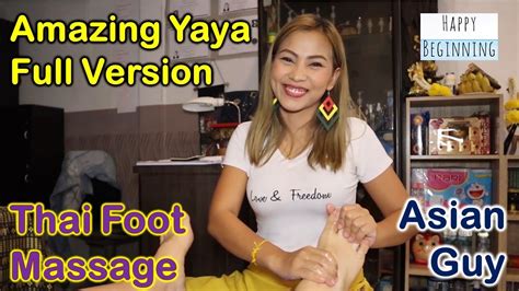 amazing pattaya yaya thai foot massage so cool pattaya thailand full version youtube