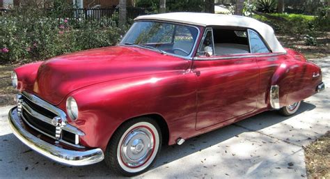 1950 Chevrolet Convertible Coupe Classic Chevrolet Styleline Deluxe