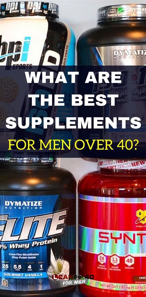 Our vitamins that support men's health are for men of all ages with some also contributing to relieve the symptoms of an enlarged prostate. What Are the Best Supplements for Men Over 40? | Best ...