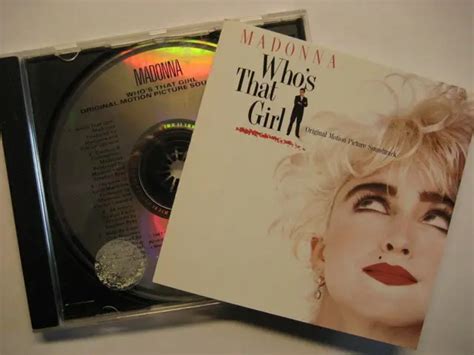 Whos That Girl Cd Ost Original Motion Picture Soundtrack Madonna 5