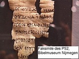 Servo Vivo Noticias: O Papiro John Rylands, contendo o mais antigo ...