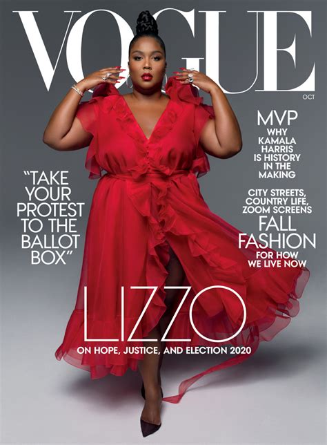 Lizzo On The Cover Of Vogue Is Good As Hell Fashionista
