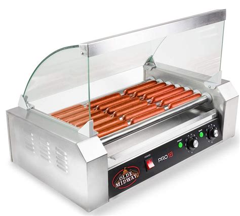 Commercial 9 Rollers Hot Dog Grill Cooker Tillescenter Commercial