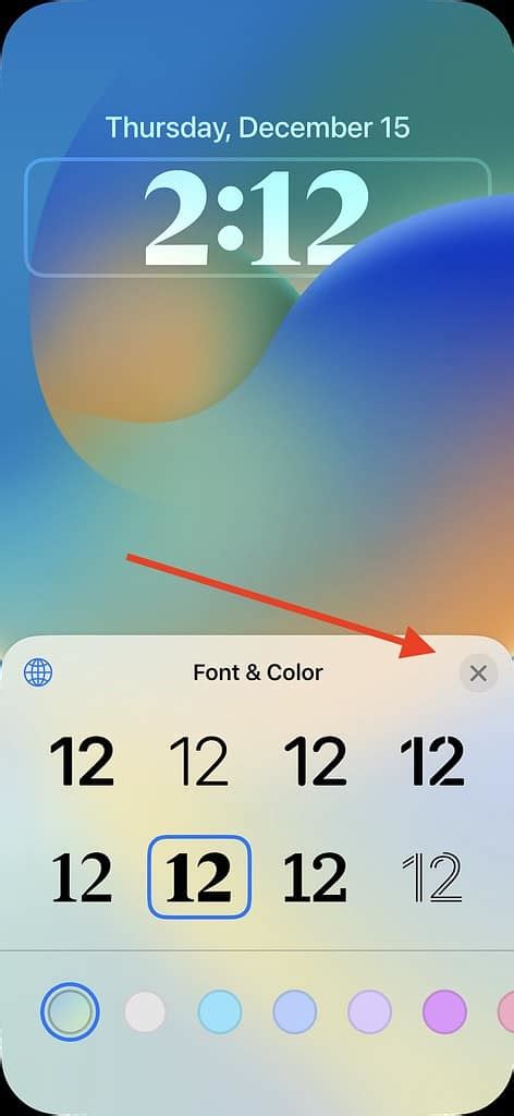 How To Change The Lock Screen Clock Font On Your Ios 16 Iphone The