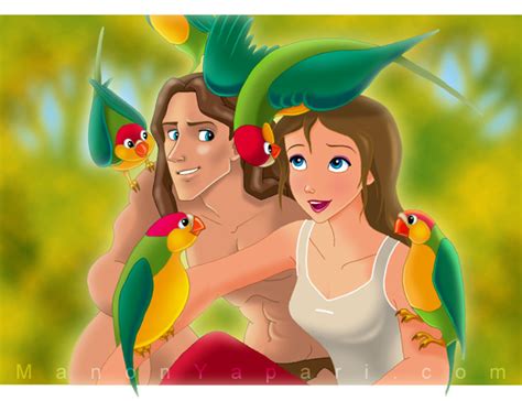 Tarzan And Jane Walt Disneys Tarzan Fan Art 34629401 Fanpop
